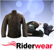 Cougar Motorcycle Jacket in Black Colour
