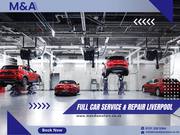 Full Car Service in Liverpool - M and A Motors